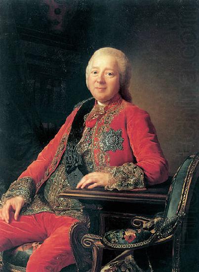 Portrait of Count N.I Panin, Alexander Roslin